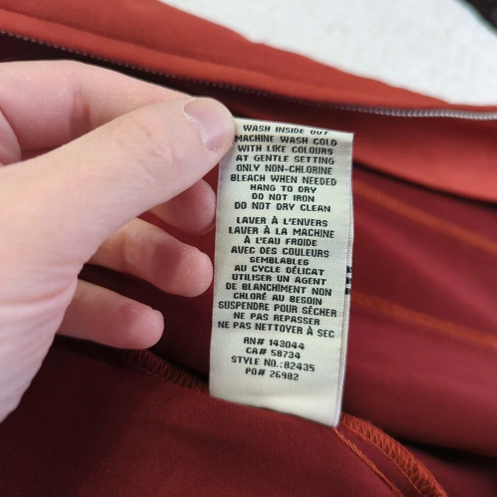 BAGATELLE Women's Rust Red Faux‎ Suede Zip Front Jacket XL Casual - Picture 5 of 10